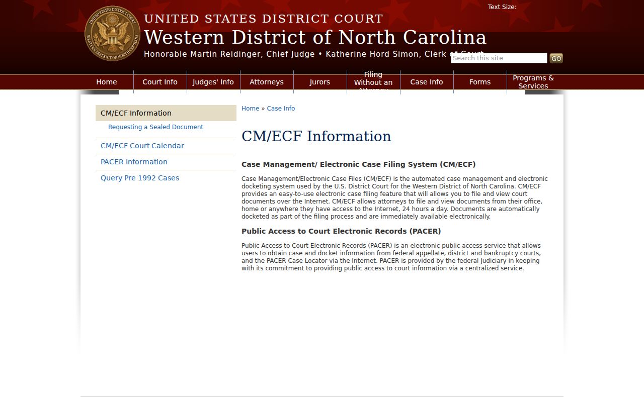 Hudson court records federal CM ECF source