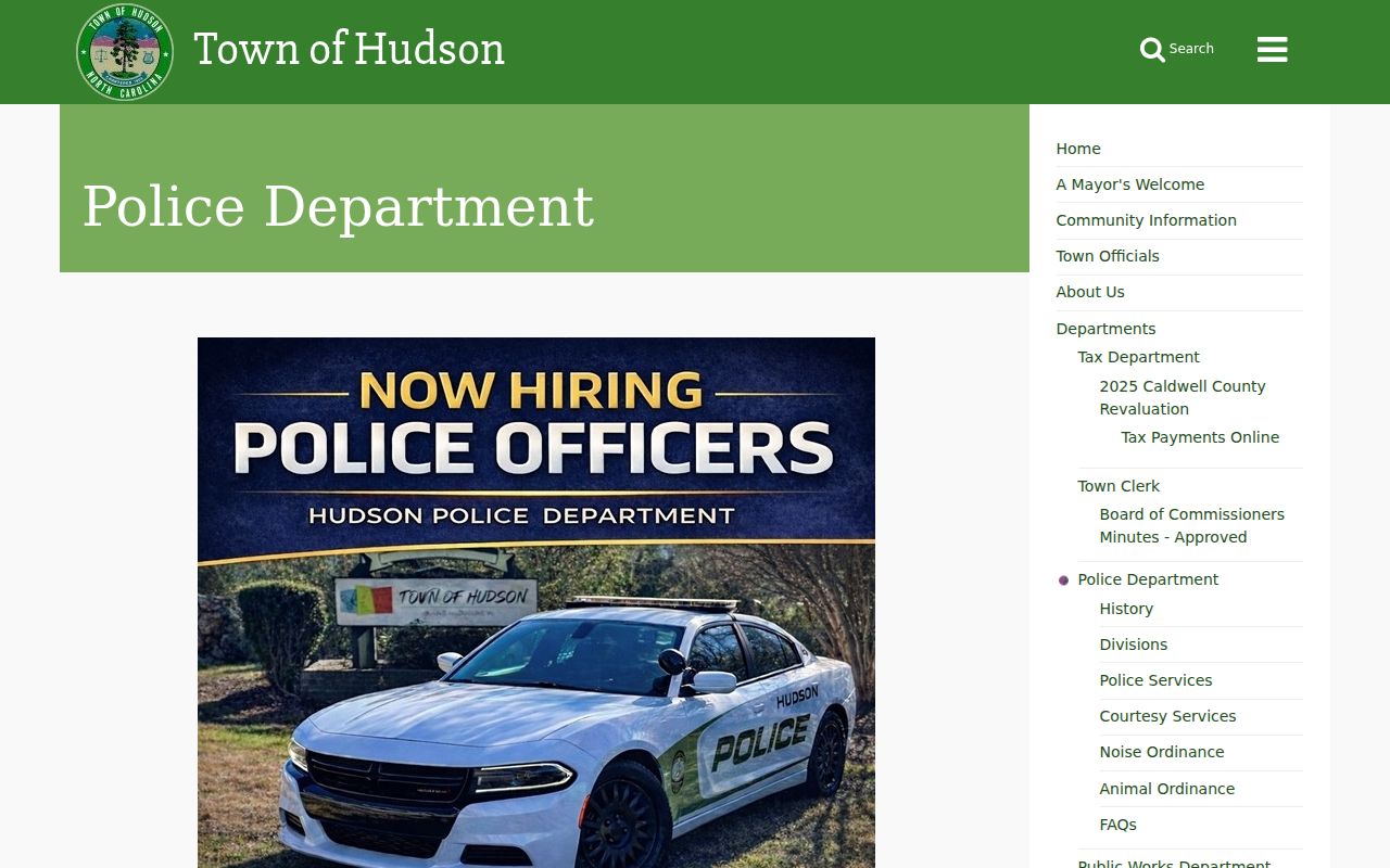 Hudson court records police department source